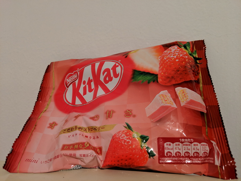 Yokohama Strawberry Cheesecake Kit Kats