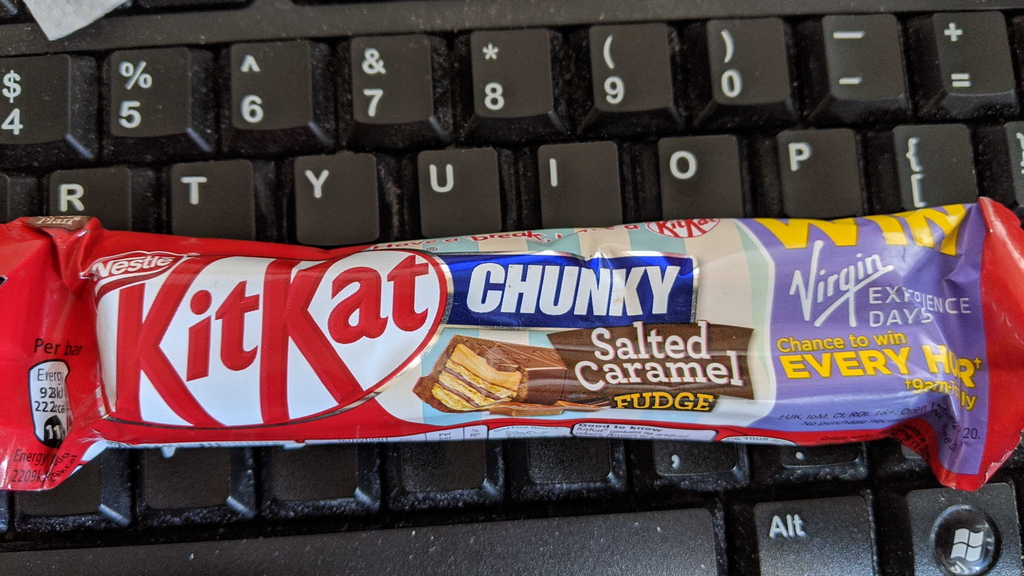 Kit Kat Chunky: Salted Caramel